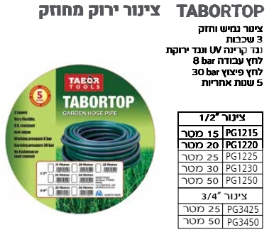 צינור ירוק מחוזק